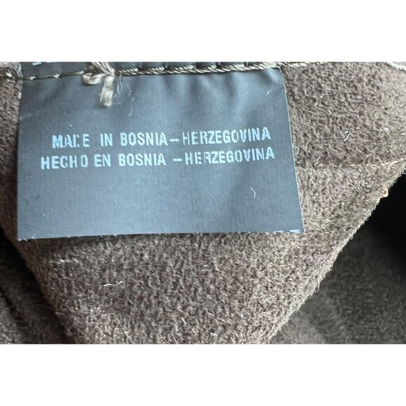 Aldo Brown Leather Knee-Length Riding Boots With Side Zipper Size 6 - Picture 16 of 16